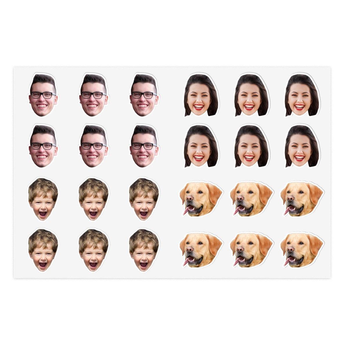 Custom Face Stickers