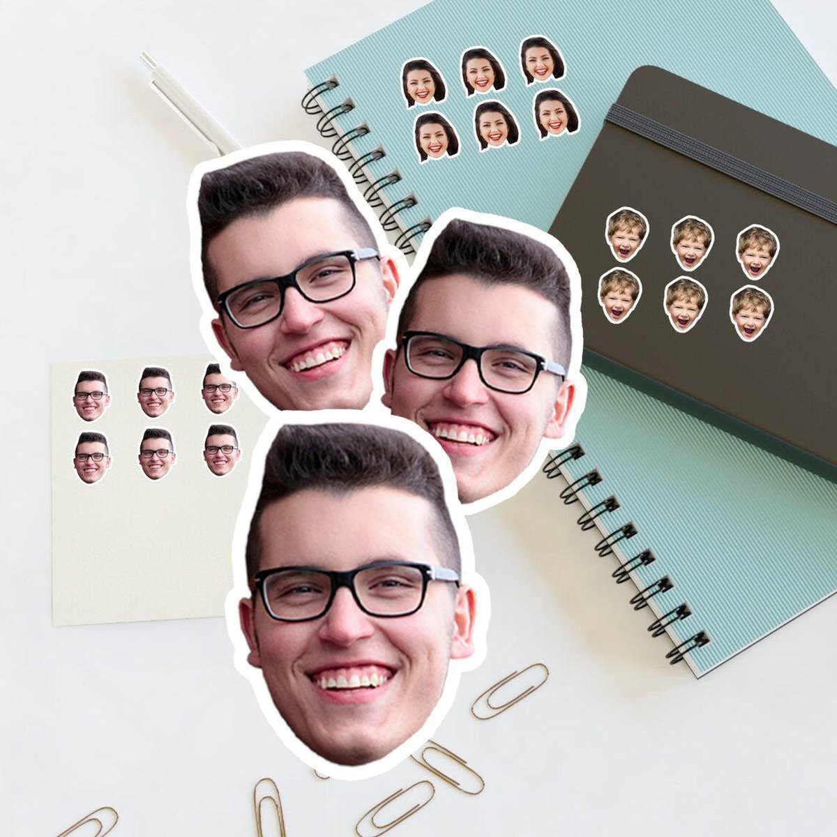 Custom Face Stickers Main image