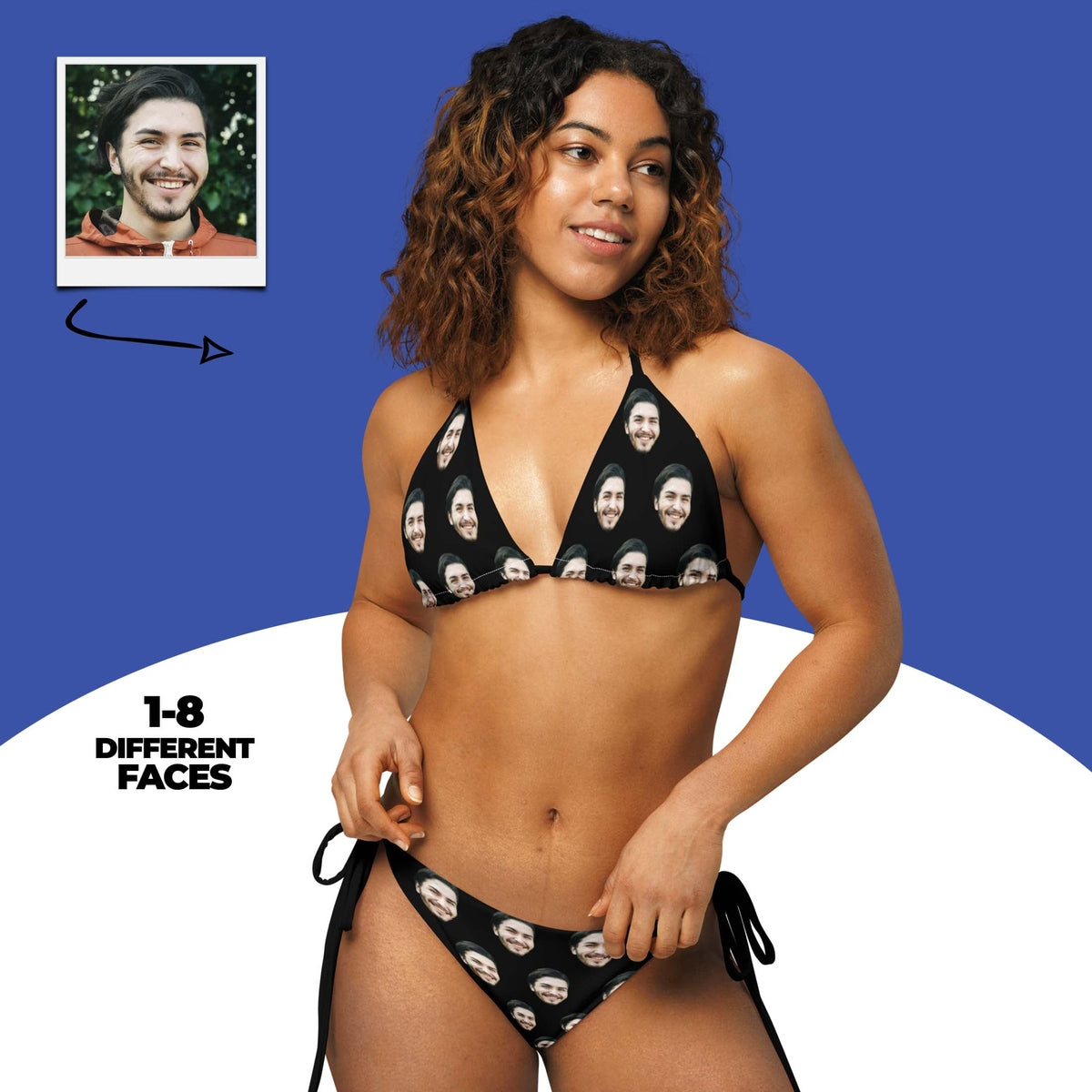 Custom Face String Bikini Main image