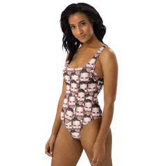 Custom Face Swimsuit For Girlfriend Wife Personalized Swimwear With Photo