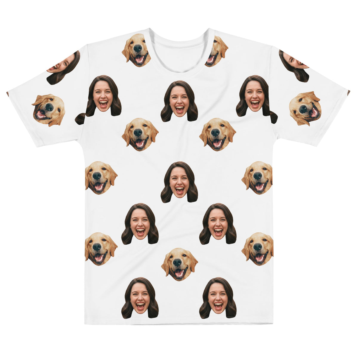 Custom Face T-shirt All Over Print