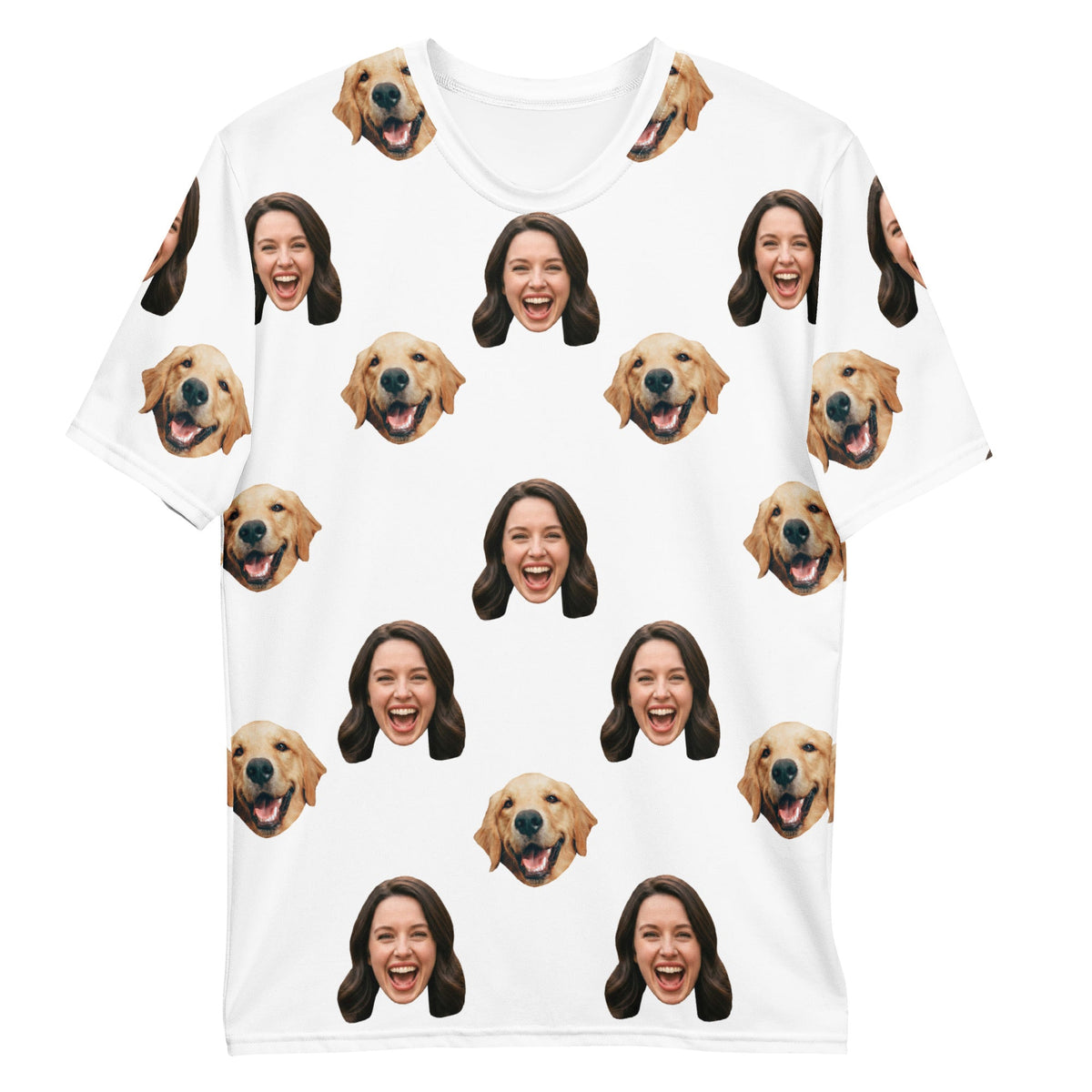 Custom Face T-shirt All Over Print