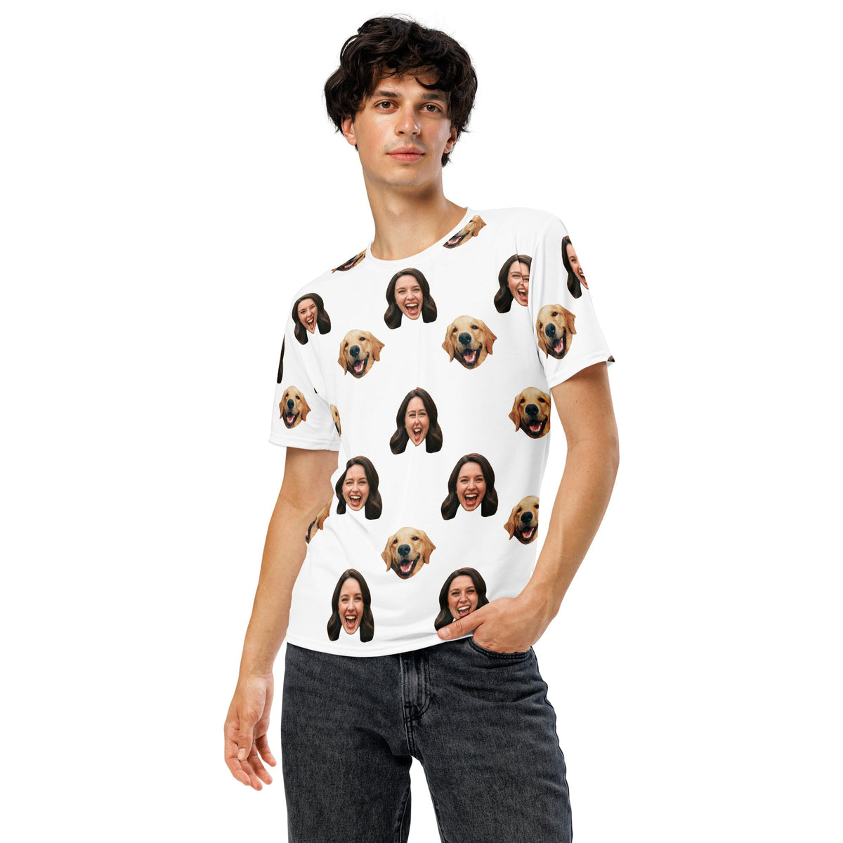 Custom Face T-shirt All Over Print