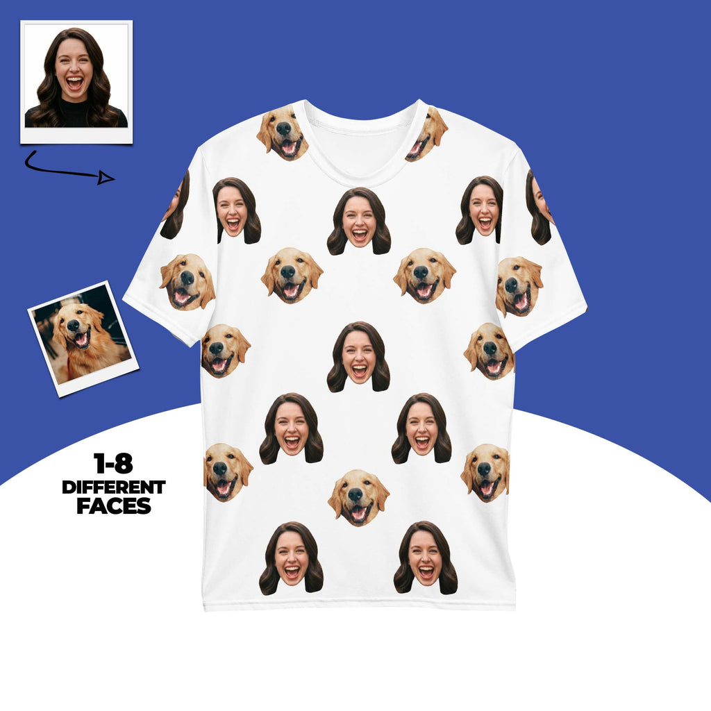 Custom Face T-shirt All Over Print