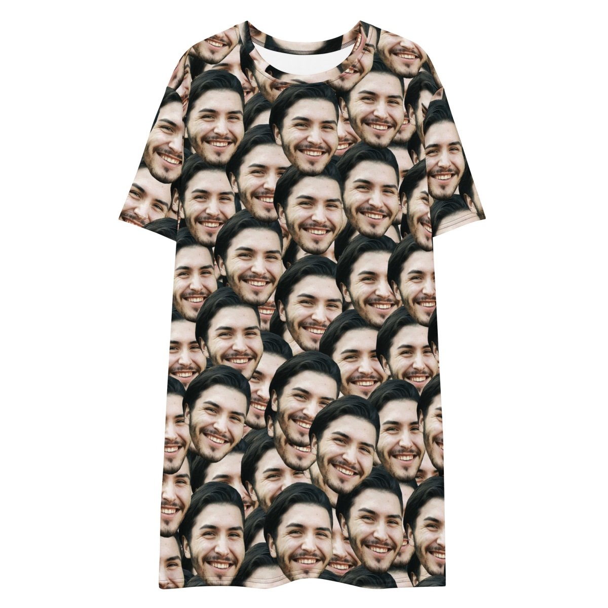 Custom Face T-shirt Dress Secondary image