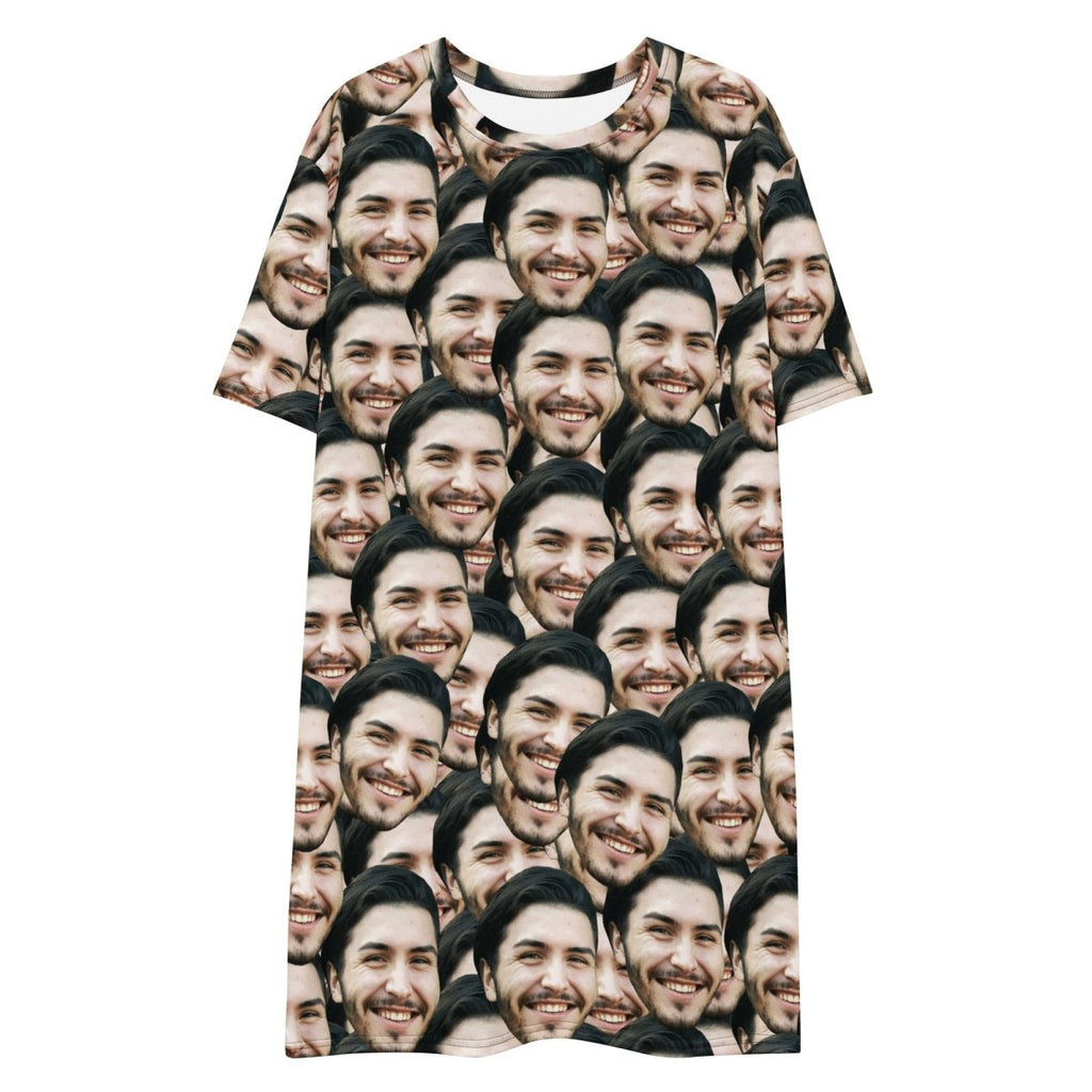 Custom Face T-shirt Dress