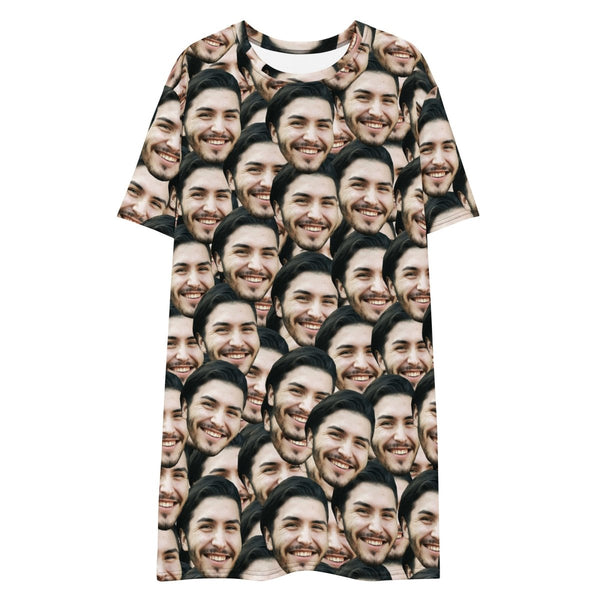 Custom Face T-shirt Dress