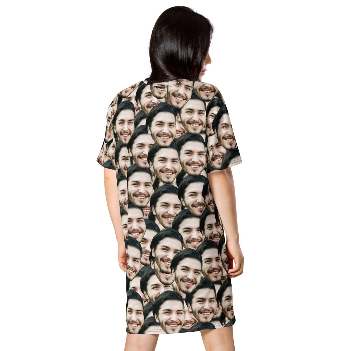 Custom Face T-shirt Dress