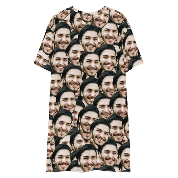 Custom Face T-shirt Dress