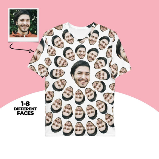 Custom Face T-Shirt Personalized Photo Tee With Your Face