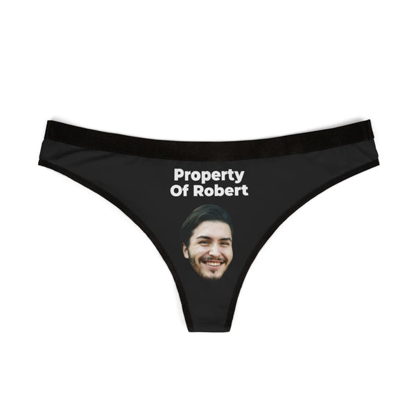 Custom Face Thongs With Name