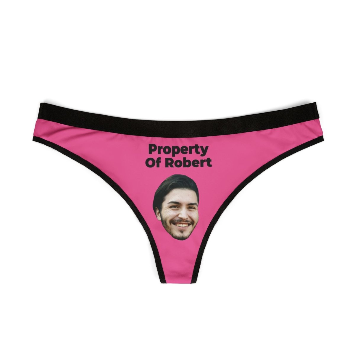 Custom Face Thongs With Name