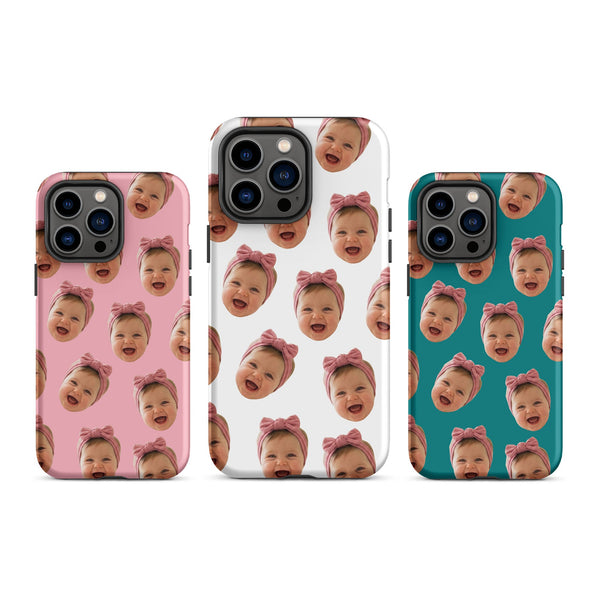 Custom Face iPhone Tough Case