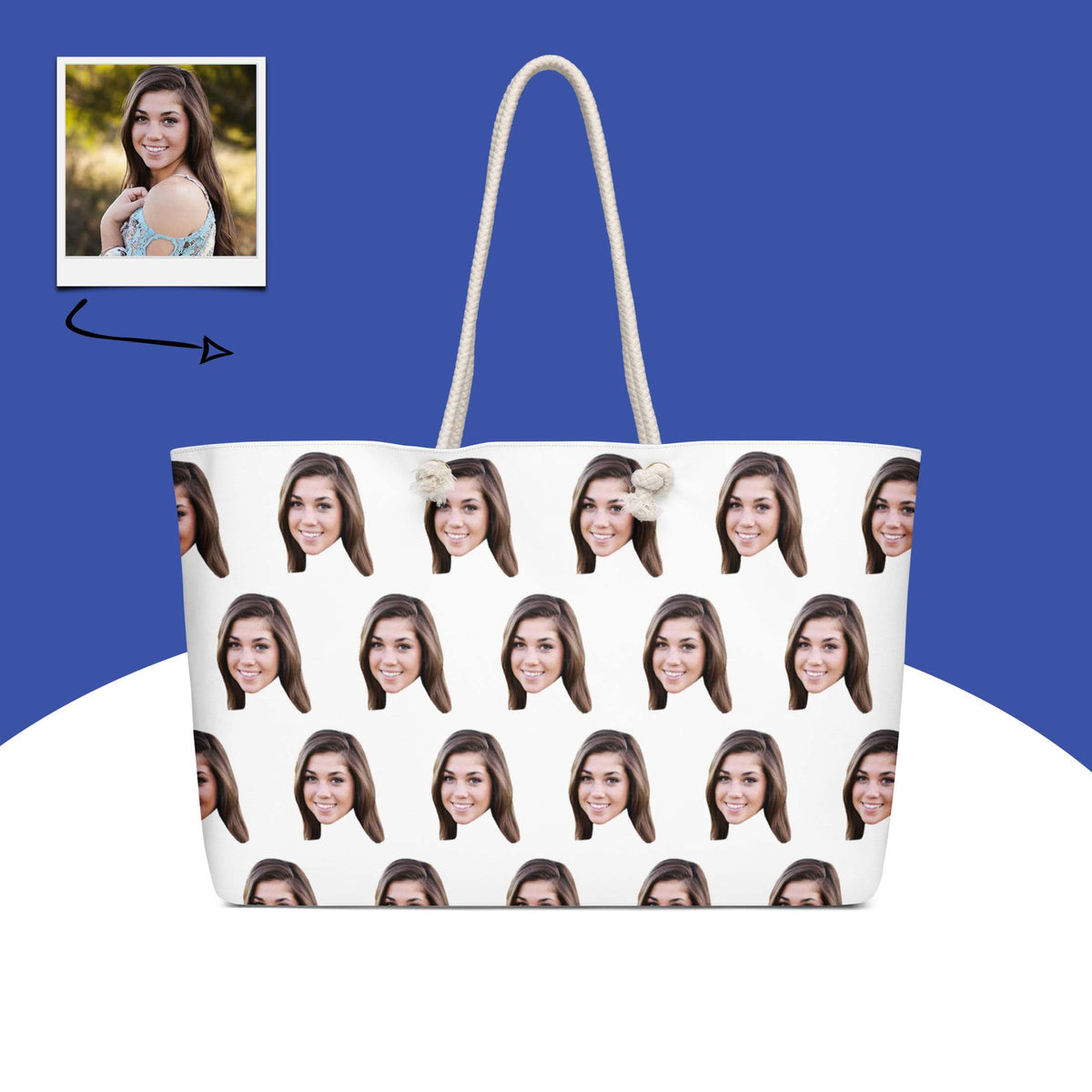 Custom Face Weekender Bag