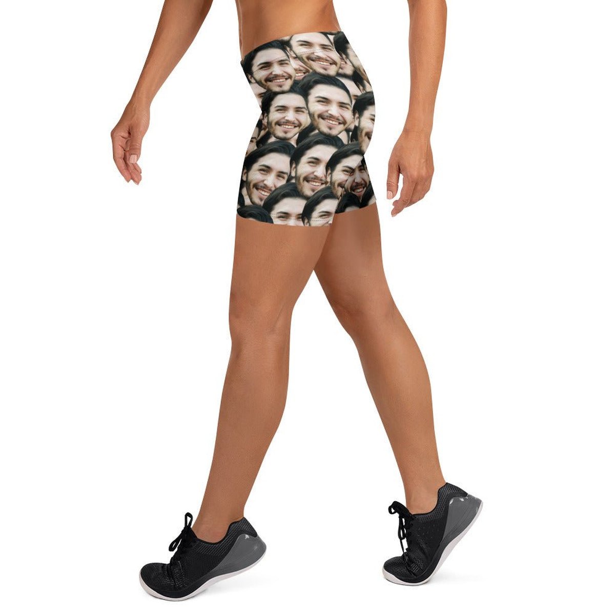 Custom Face Women's Shorts Secondary image