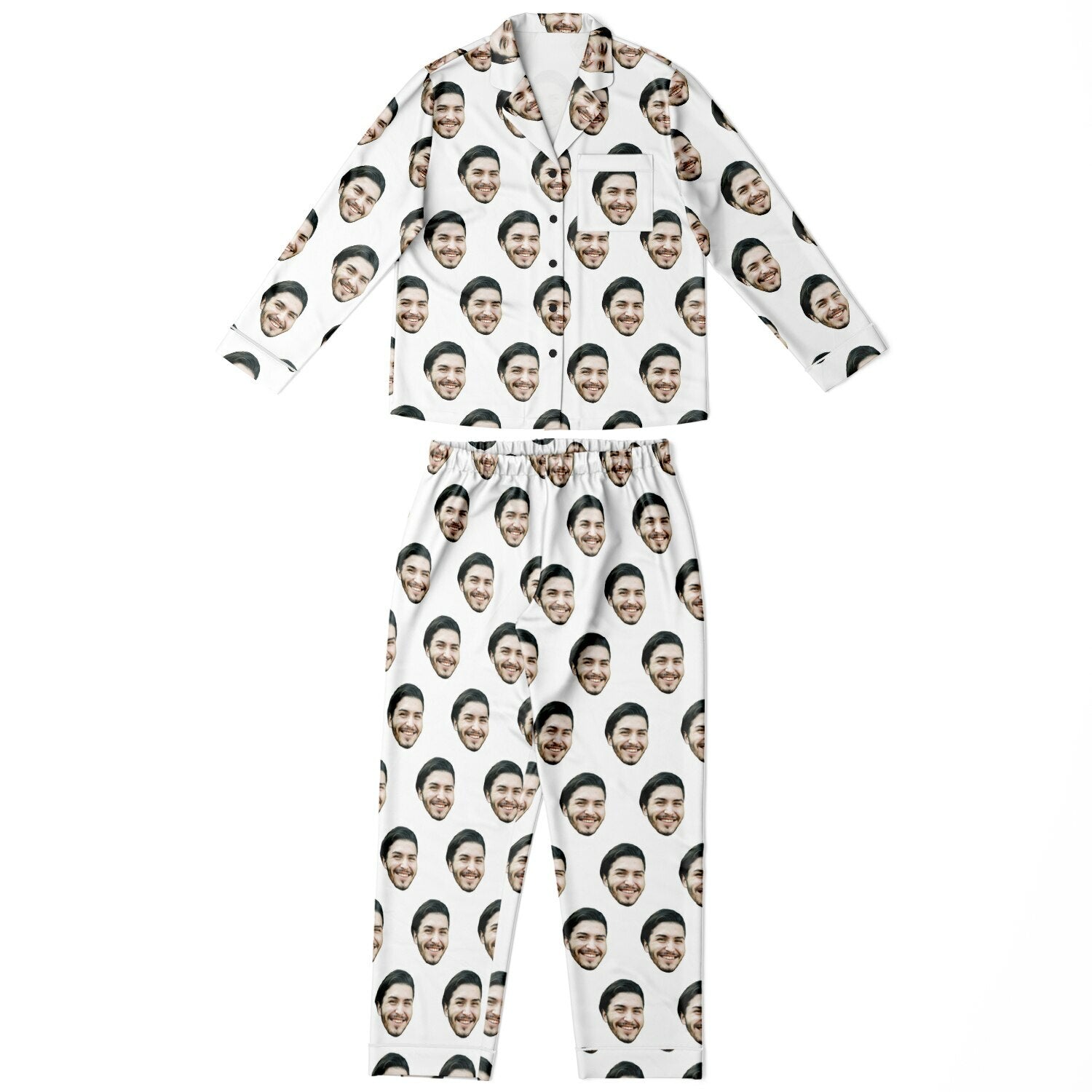 Custom Face Women's Satin Pajamas