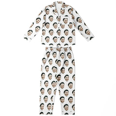 Custom Face Women's Satin Pajamas
