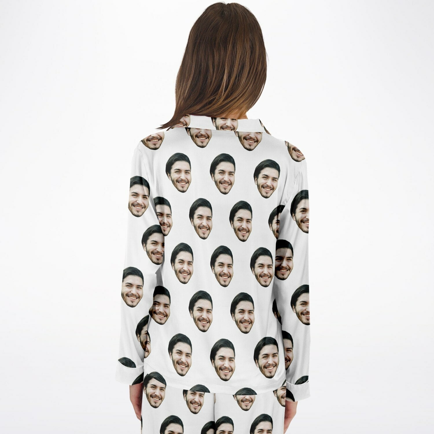 Custom Face Women's Satin Pajamas