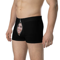 Custom Face Zipper Boxers