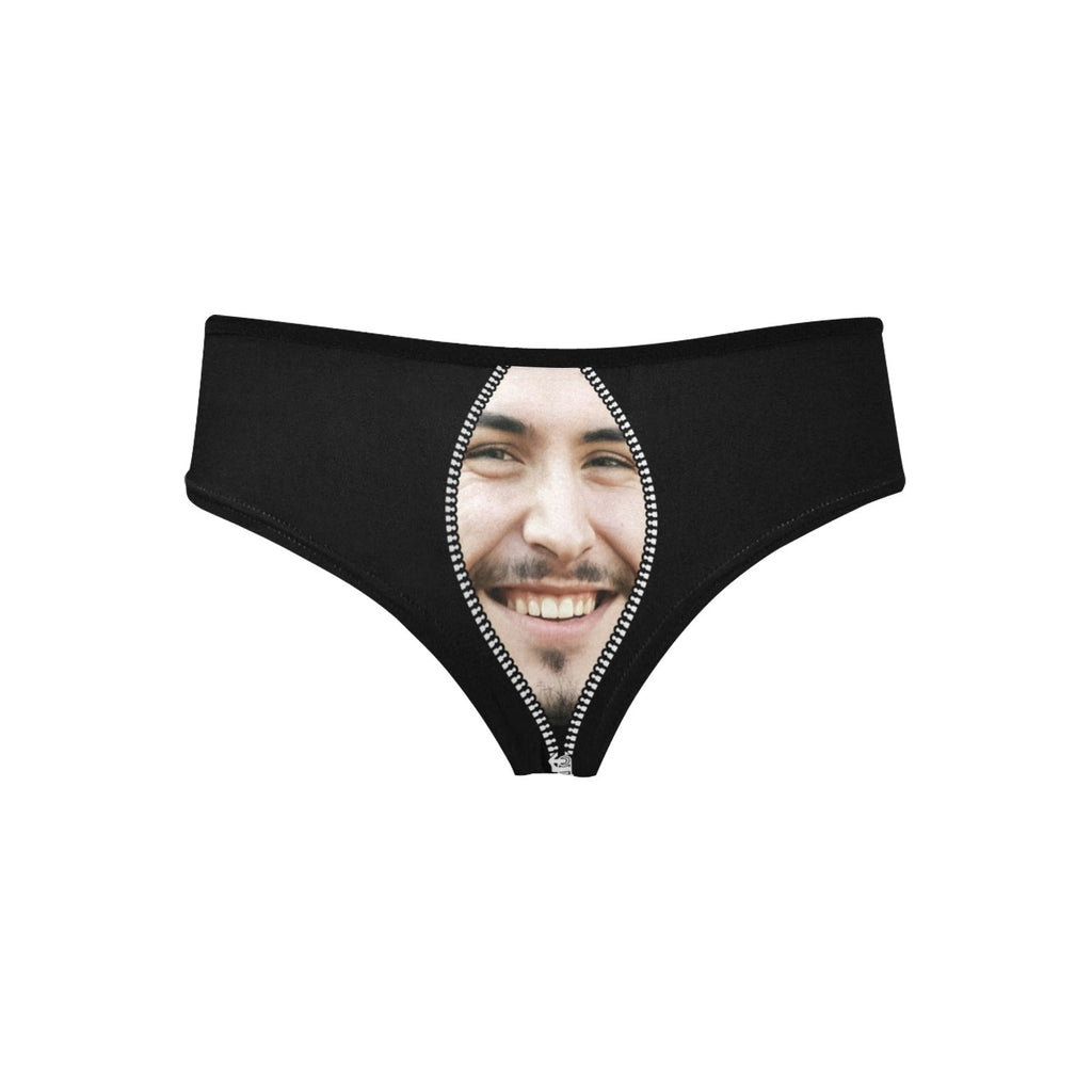 Custom Face Zipper Panties