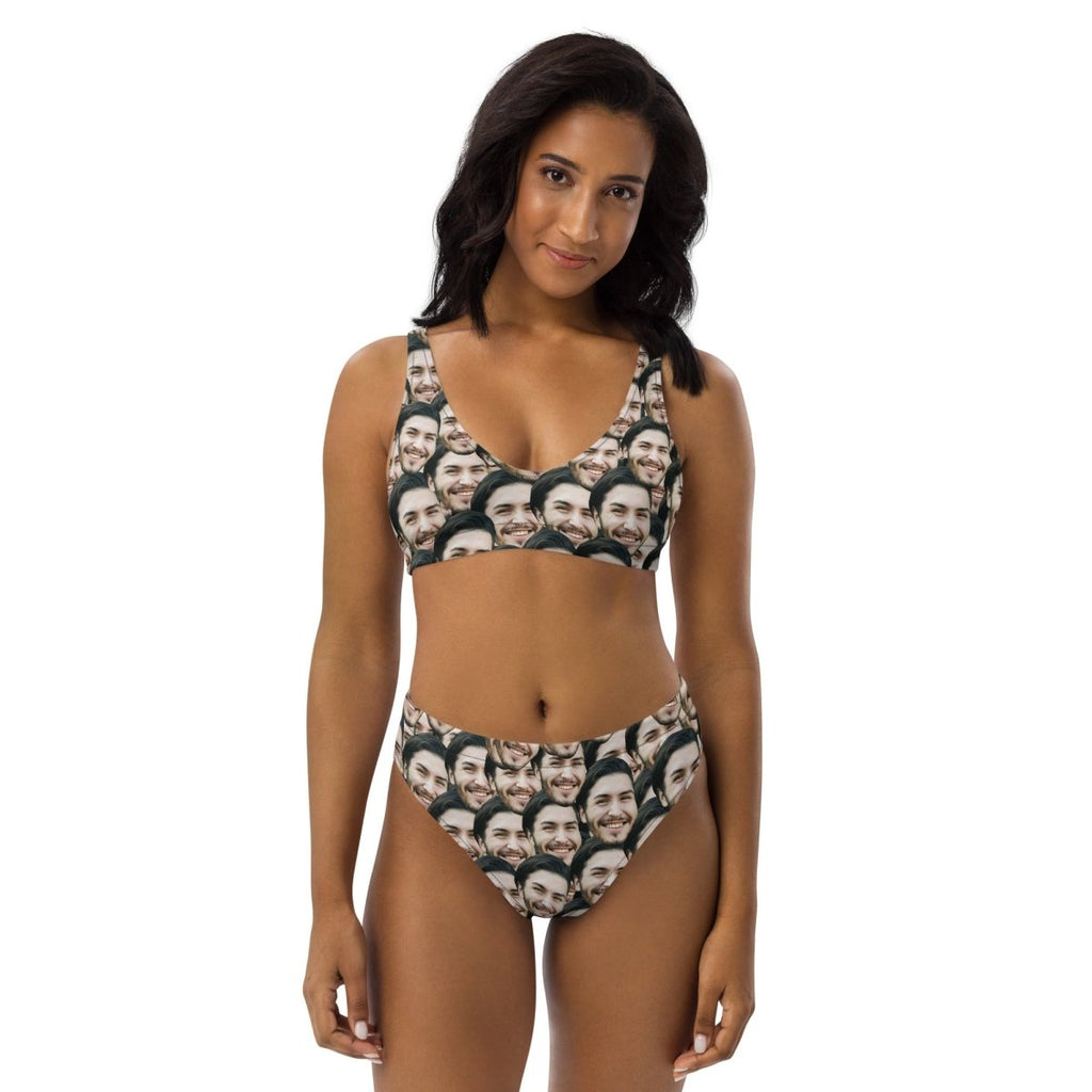 Custom Faces Bikini Personalized Swimsuit Set