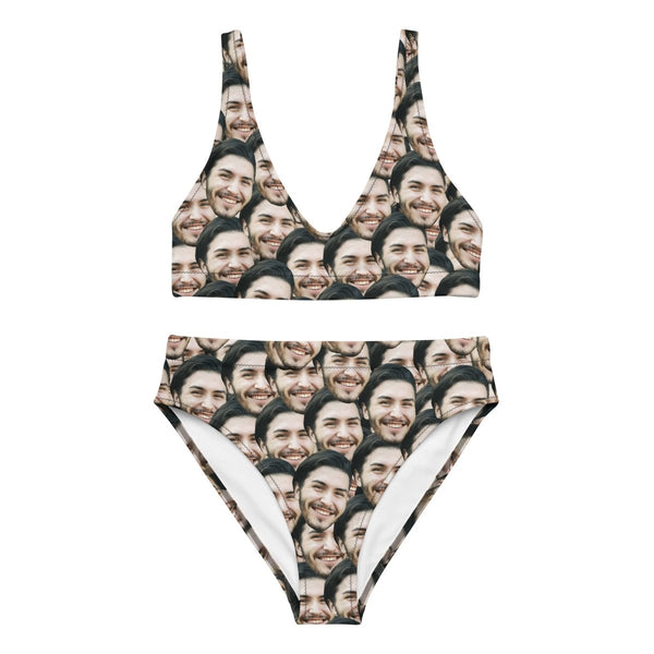 Custom Faces Bikini Personalized Swimsuit Set