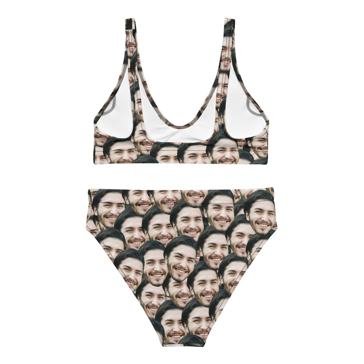 Custom Faces Bikini Personalized Swimsuit Set