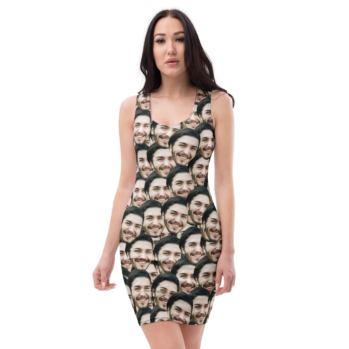 Custom Faces Bodycon Dress Secondary image
