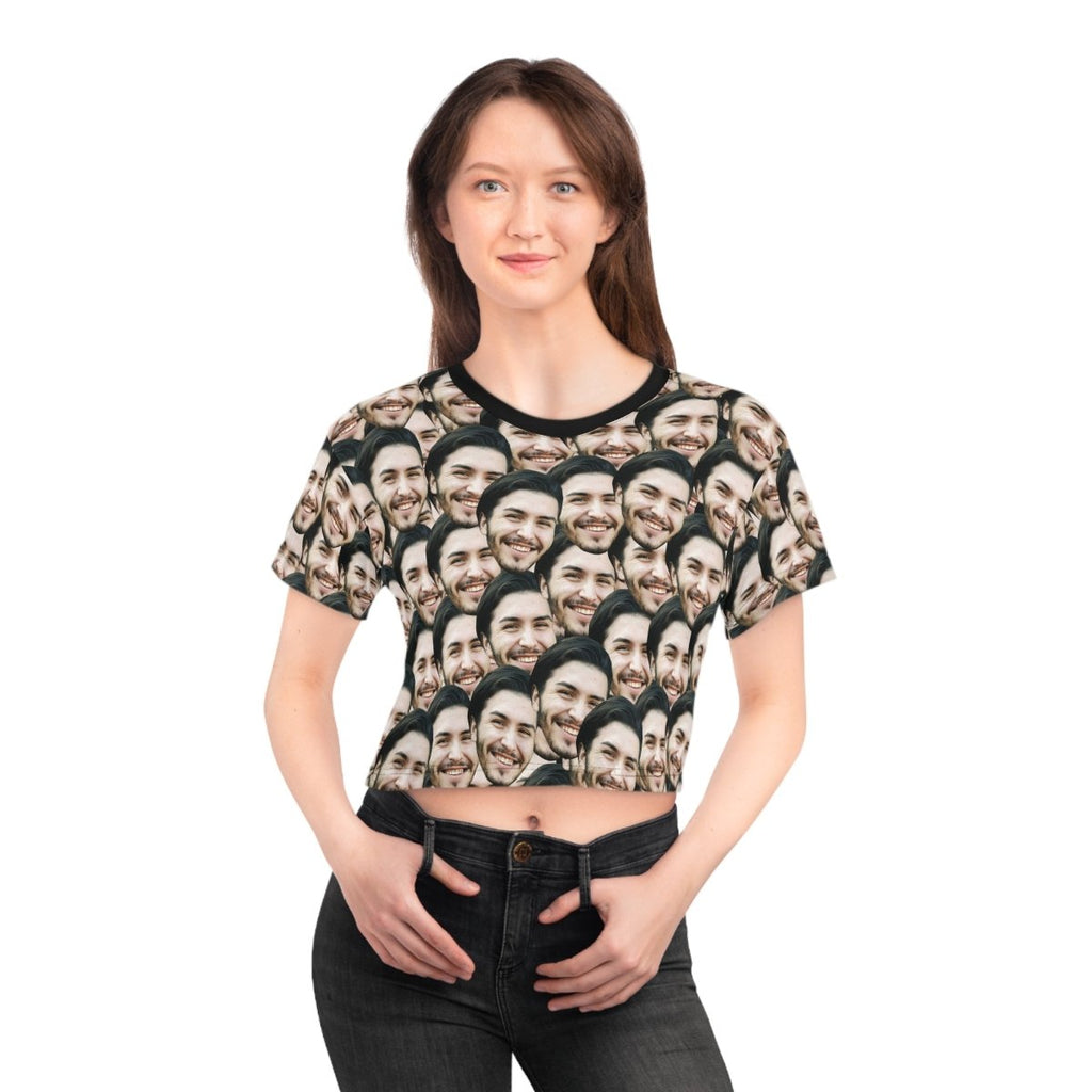 Custom Faces Crop Tee