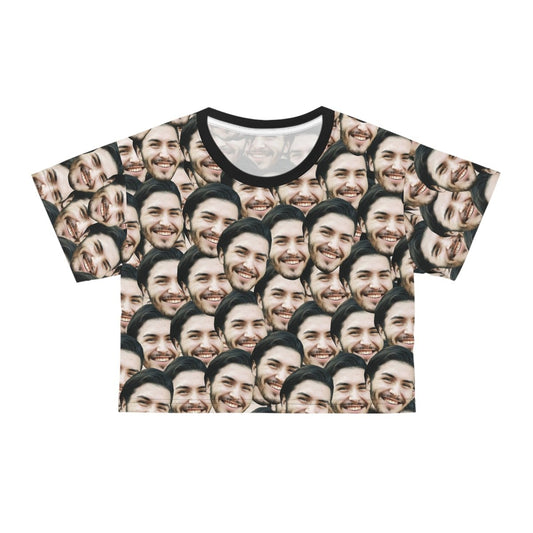 Custom Faces Crop Tee