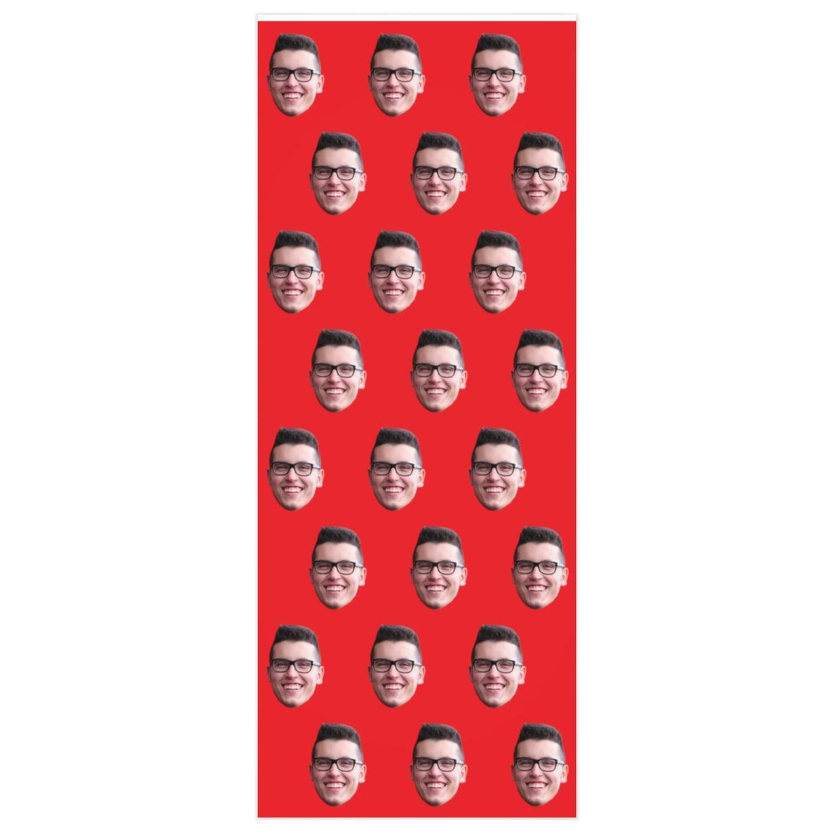 Custom Faces Gift Wrapping Paper