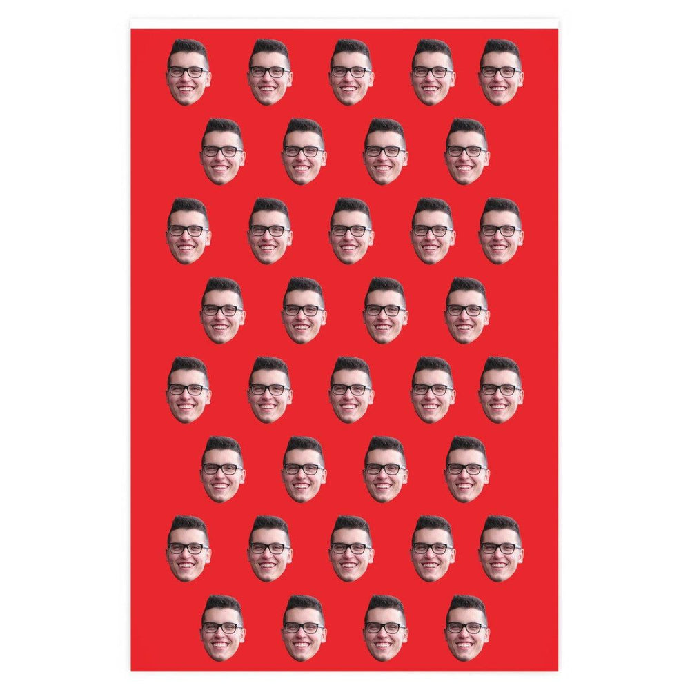 Custom Faces Gift Wrapping Paper