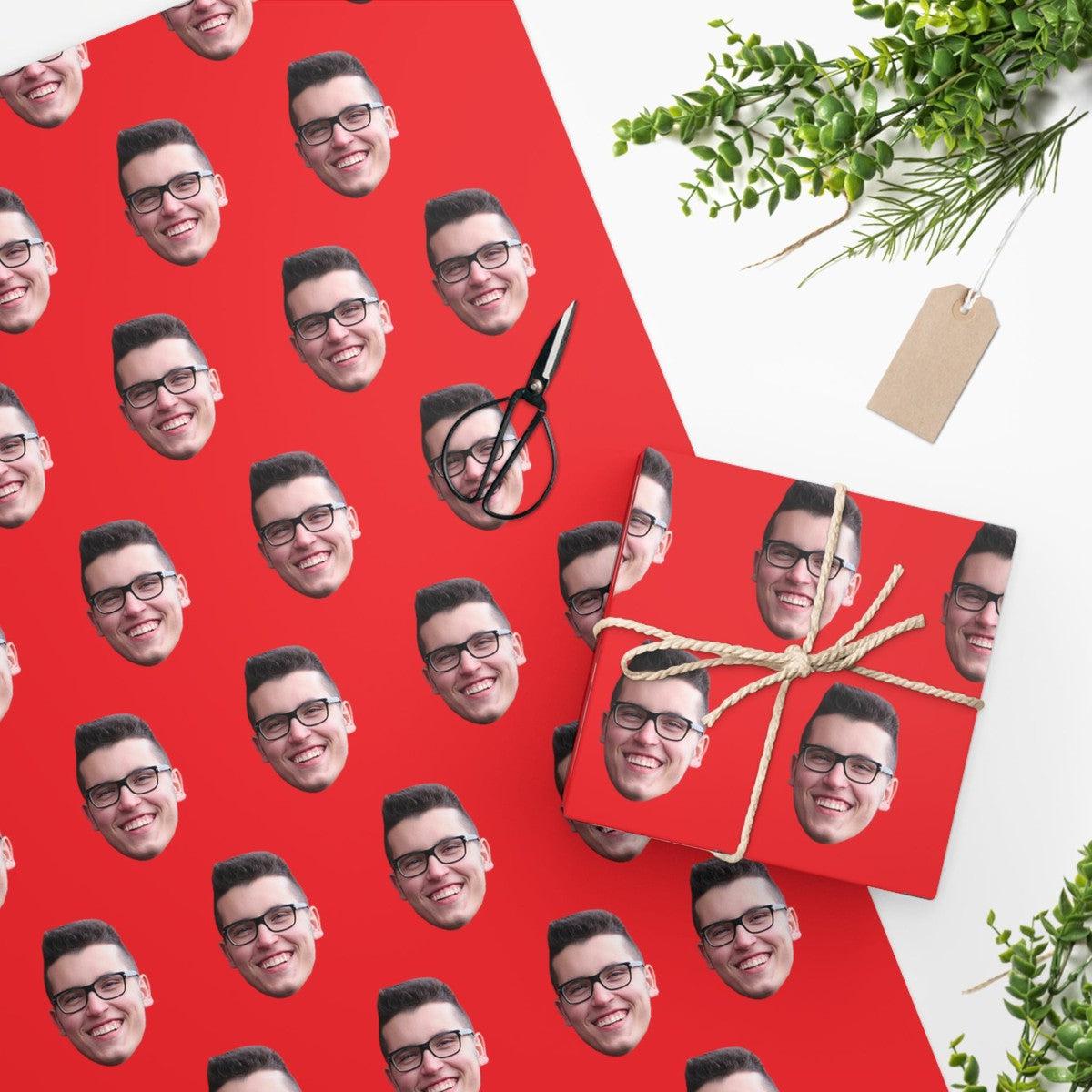 Custom Faces Gift Wrapping Paper Secondary image