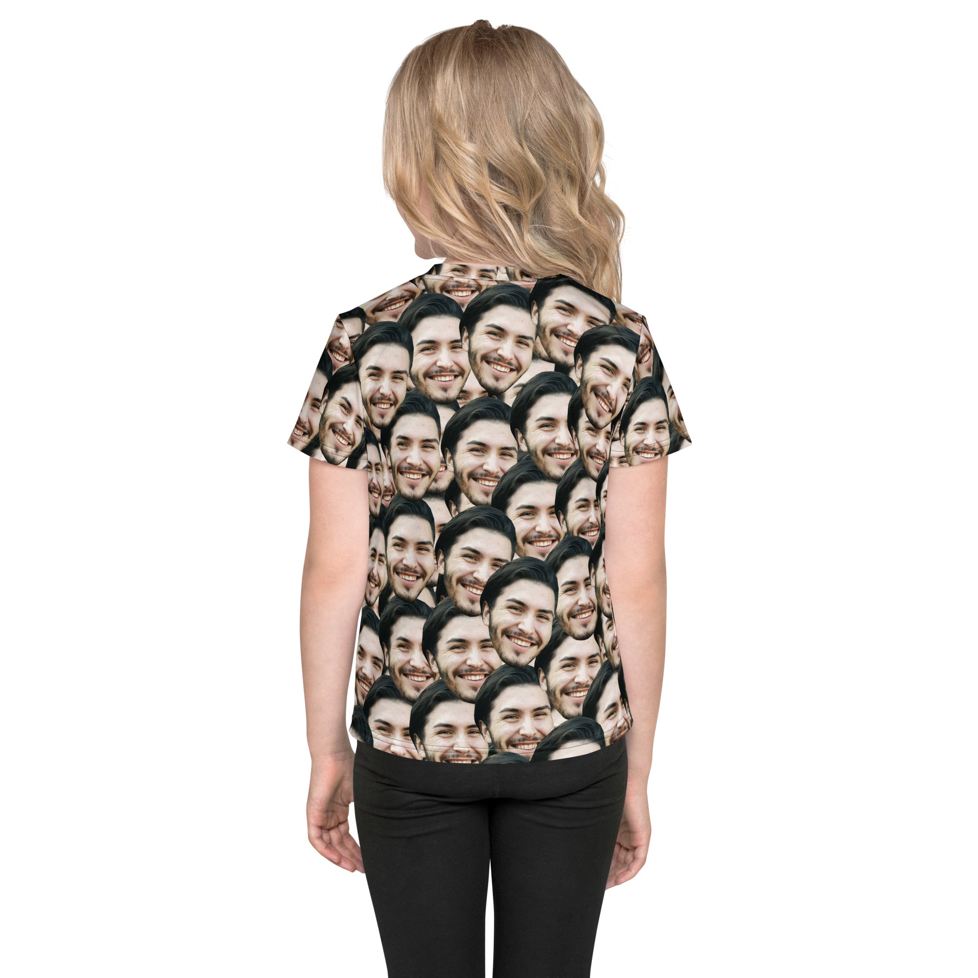 Custom Faces Kids T-Shirt Secondary image