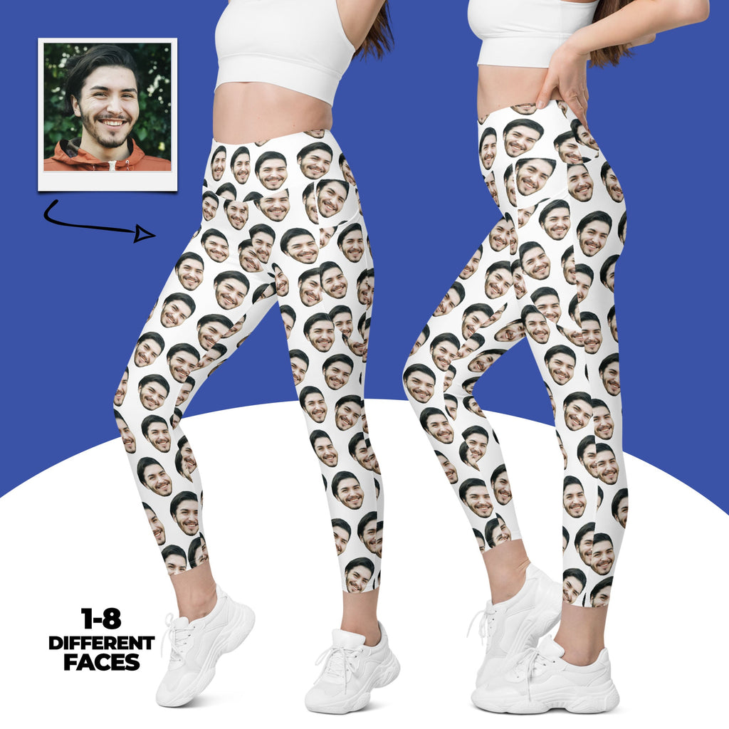 Custom Faces Leggings With pockets