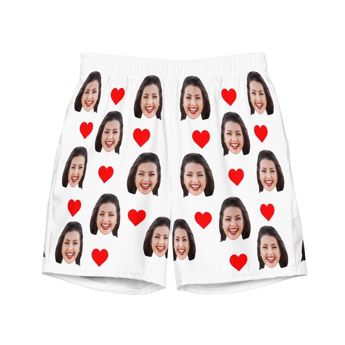 Custom Faces Men's Swim Trunks Secondary image