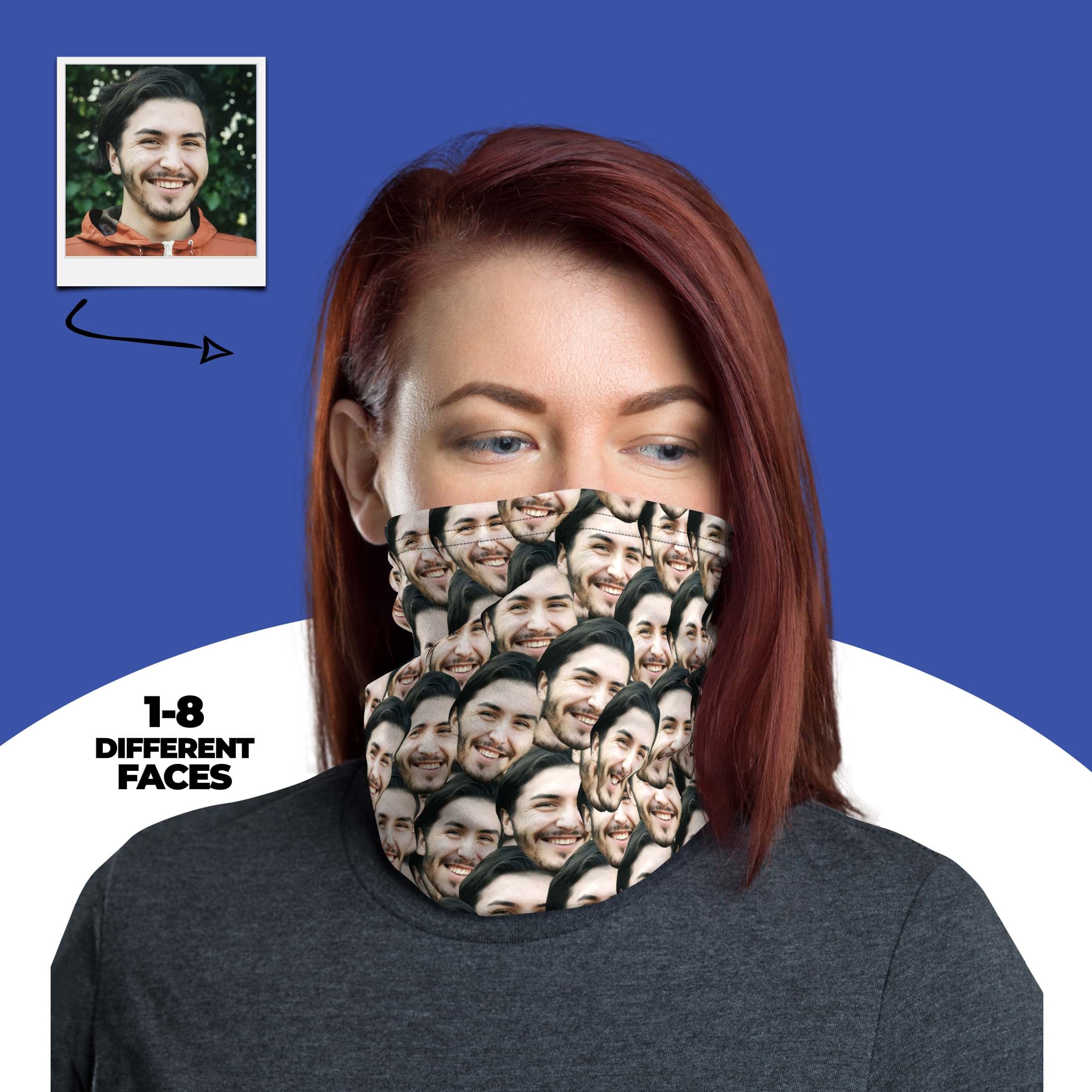 Custom Faces Neck Gaiter Main image