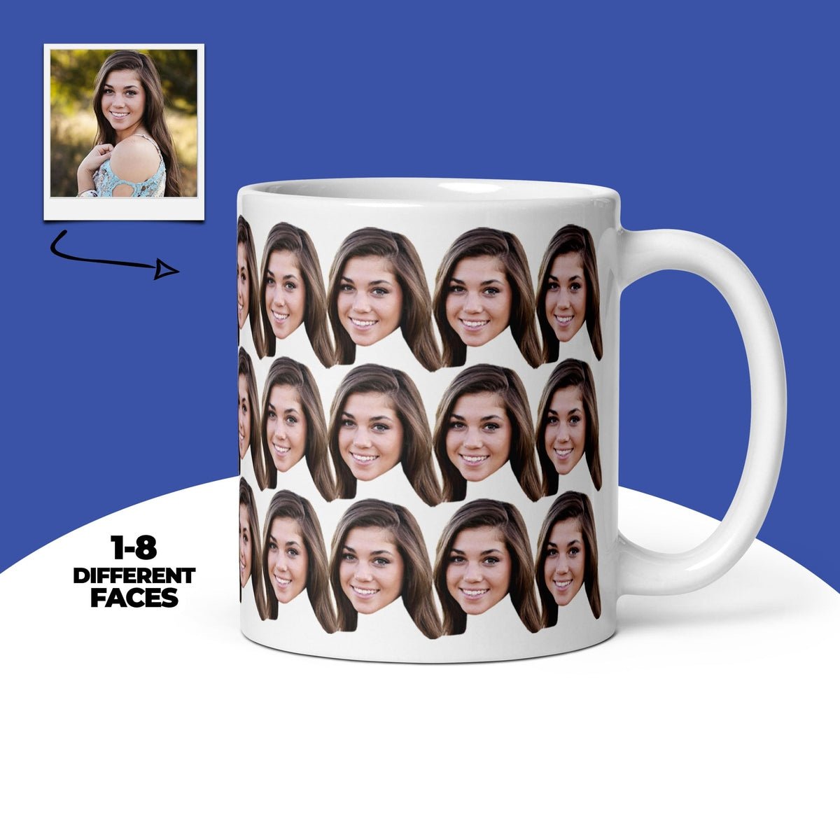 Custom Faces On Mug Main image