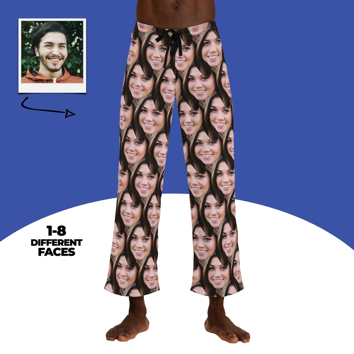 Custom Faces Pajamas Main image