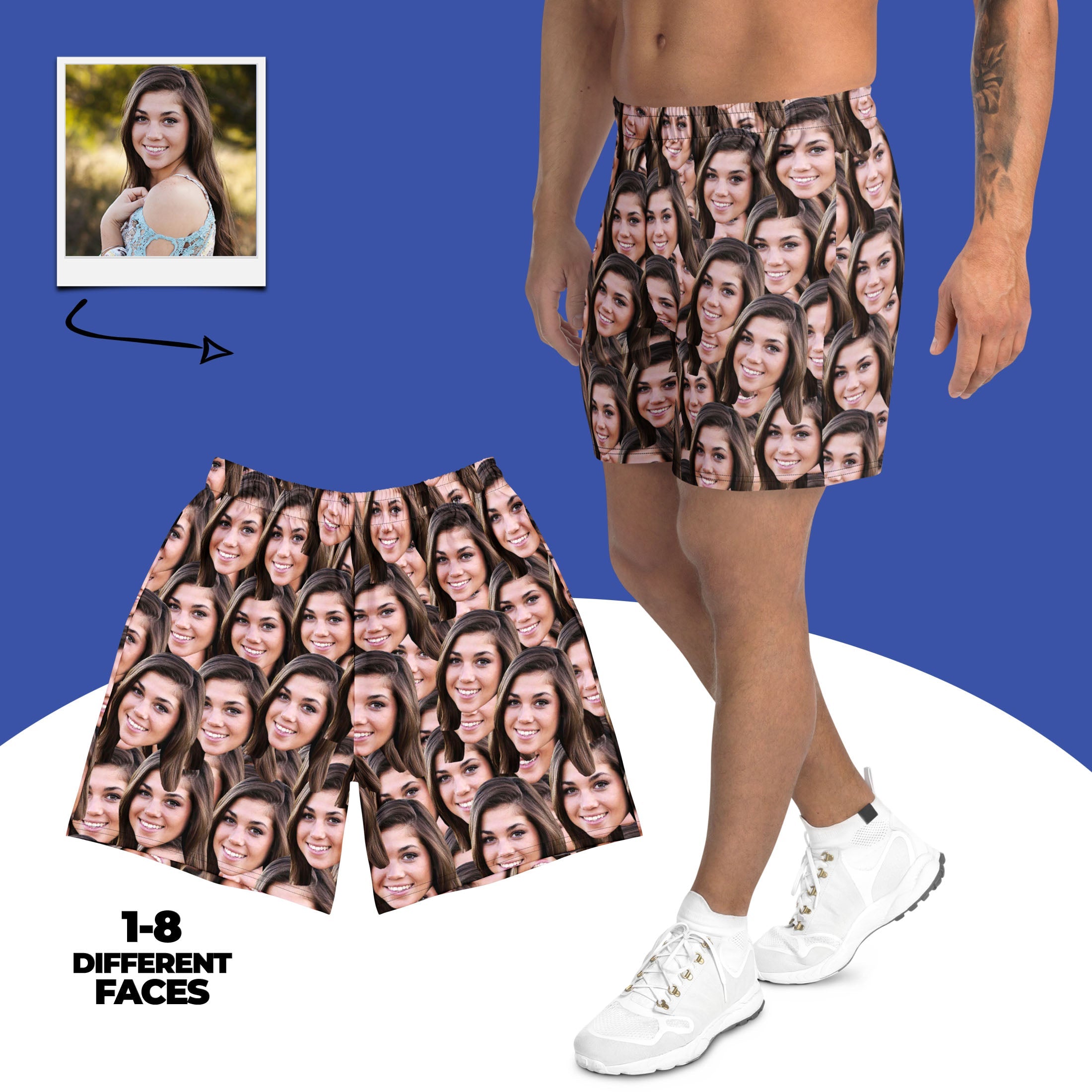 Custom Faces Shorts