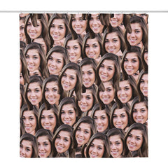 Custom Faces Shower Curtain