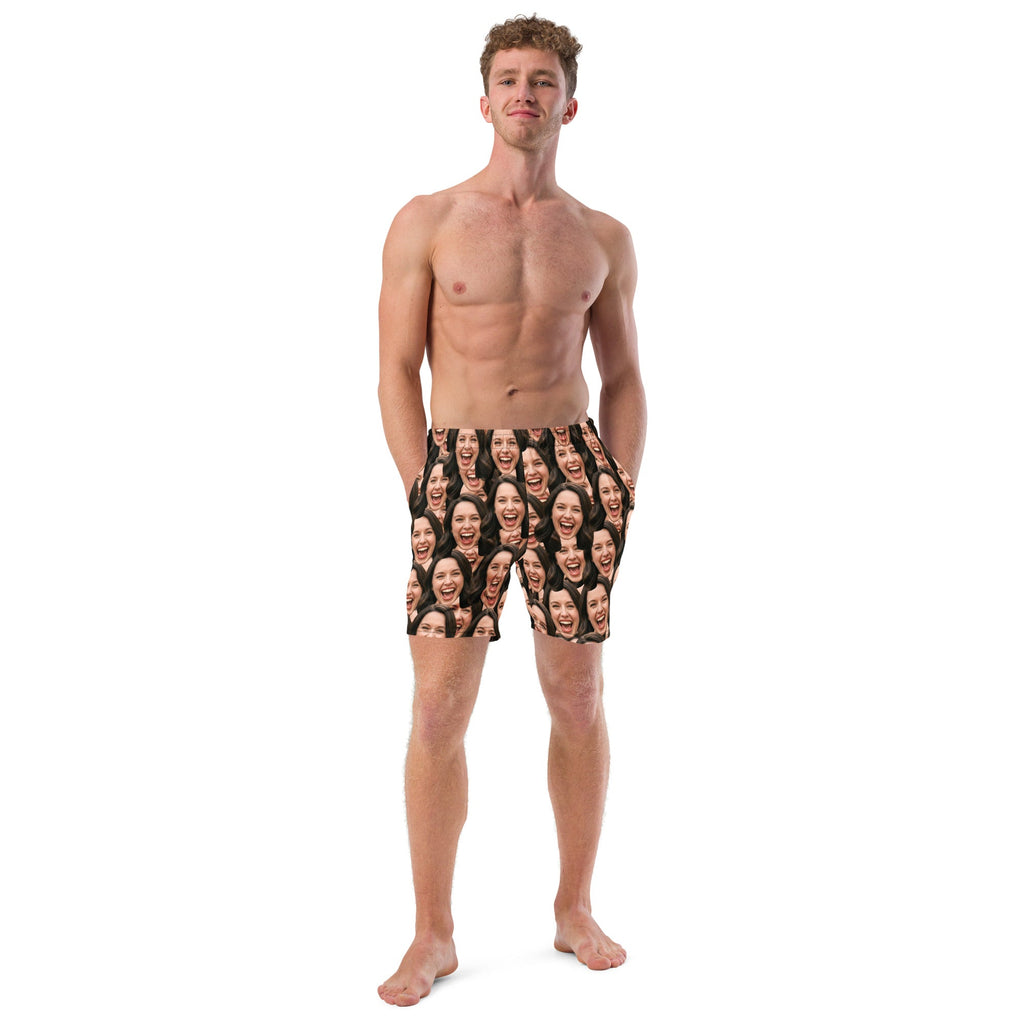 Custom Faces Swim Trunks