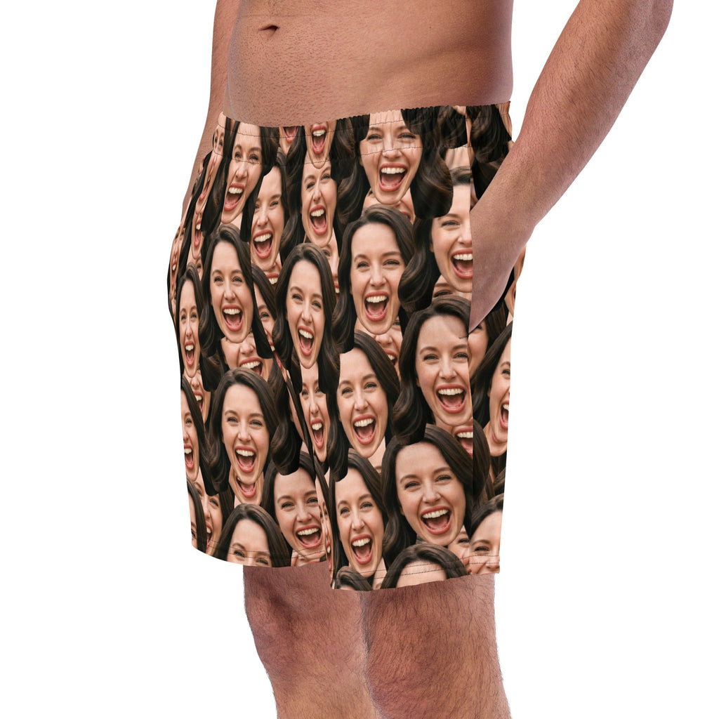 Custom Faces Swim Trunks