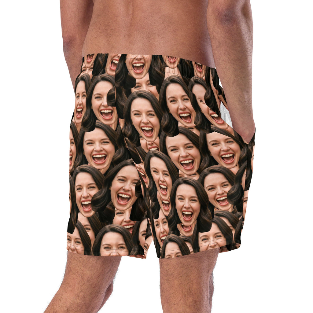 Custom Faces Swim Trunks