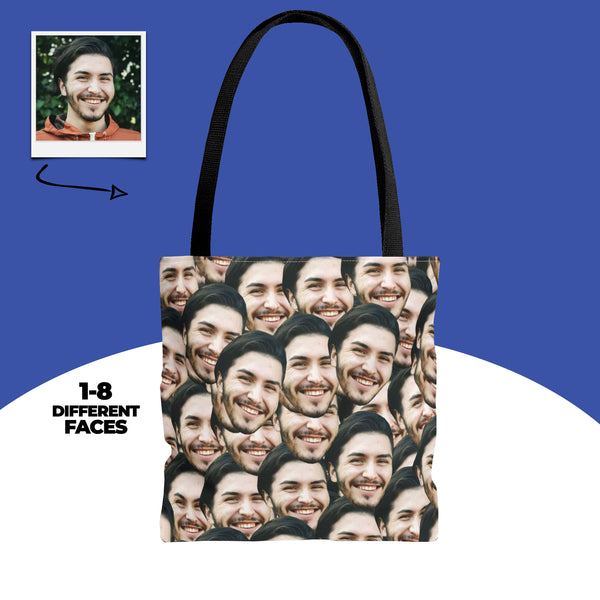 Custom Faces Tote Bag