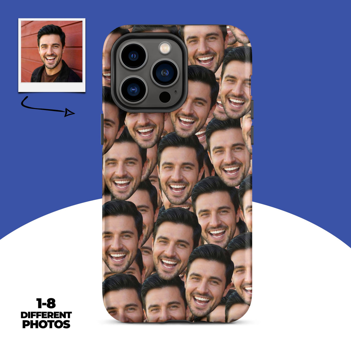 Custom Faces Tough Phone Case