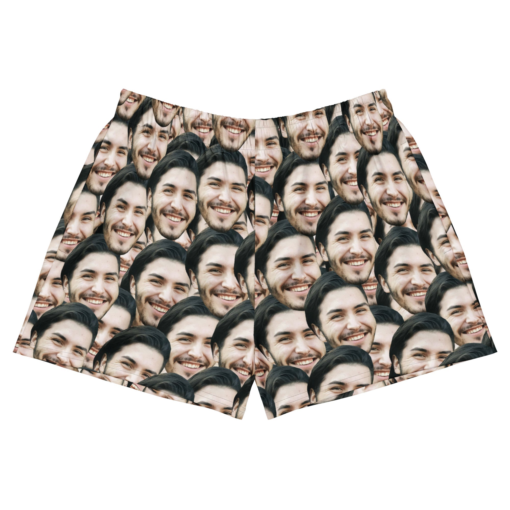 Custom Faces Women's Athletic Shorts Secondary image