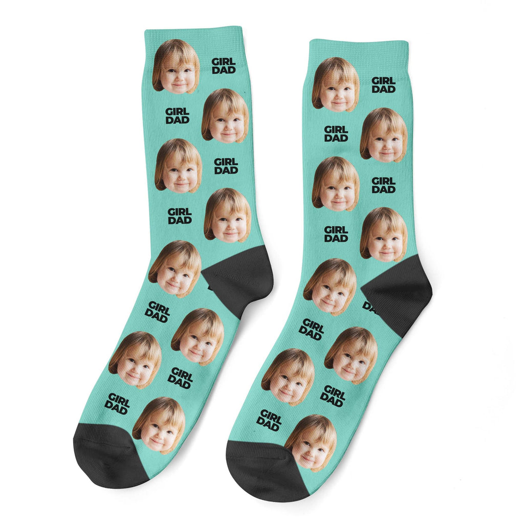 Custom Girl Dad Socks