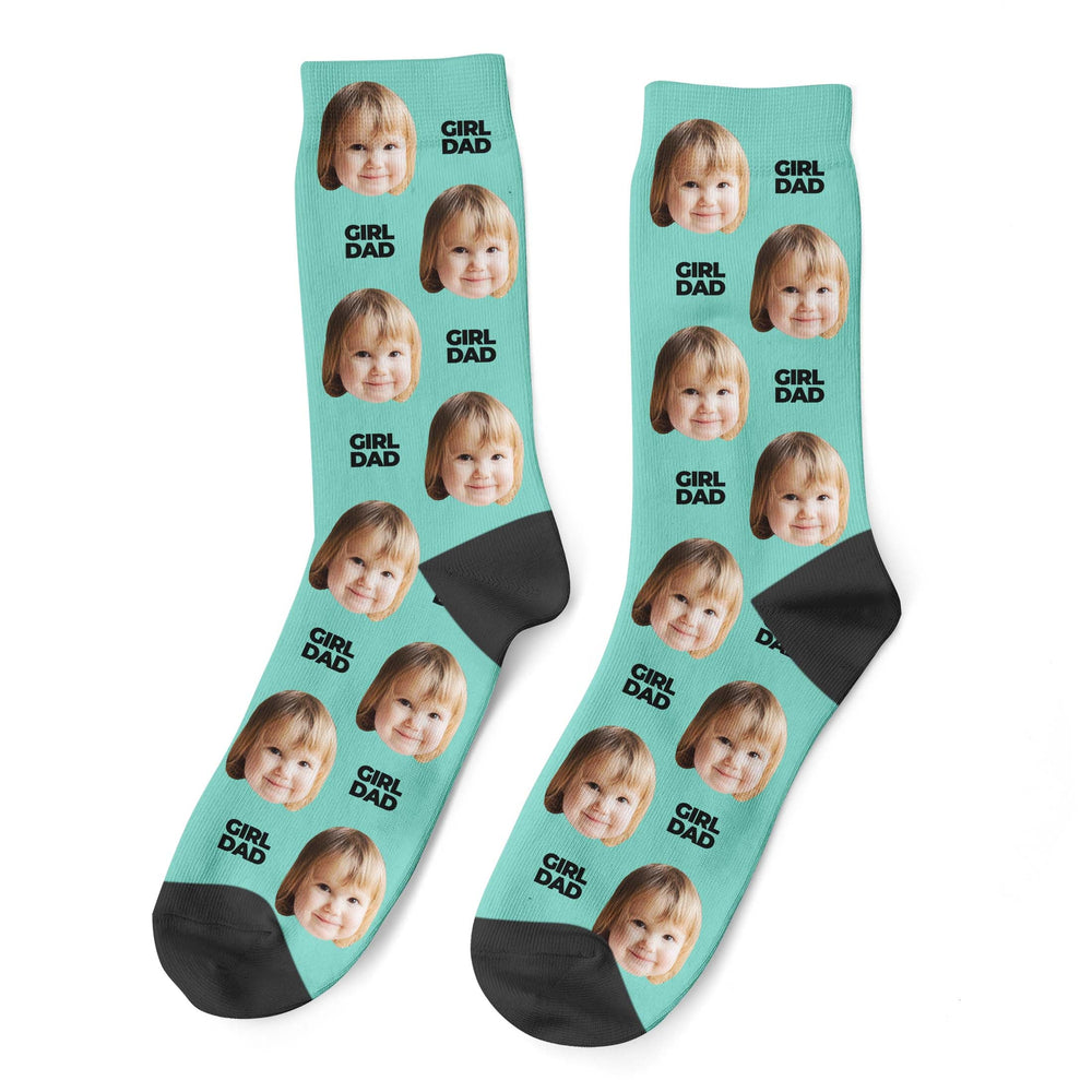 Custom Girl Dad Socks