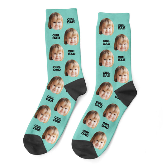 Custom Girl Dad Socks